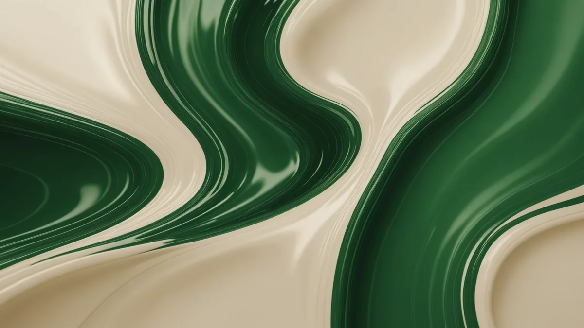 Abstract fluid dynamic forms suggesting flow and redistribution of resources